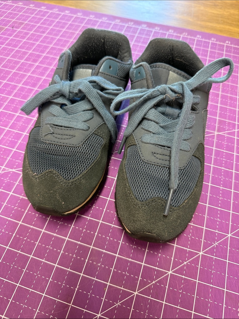 Kids Navy Blue Athletic Sneakers cat and jack
